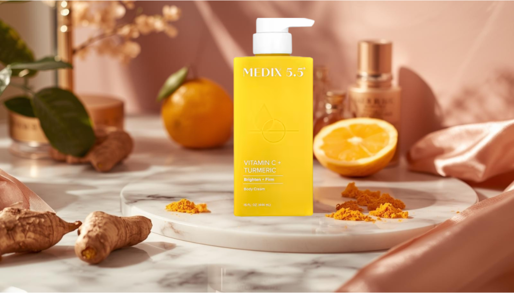 Daily application of turmeric face cream turmeric and vitamin C cream